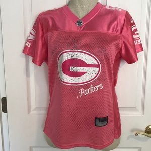 Pink Green Bay Packers Jersey “Matthews” NFL XL